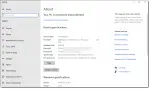 Settings -> System Information