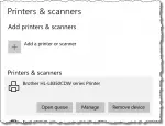 Printers and Scanners