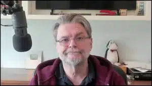 The (boring) view from my webcam.