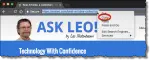 Copy a URL from the address bar