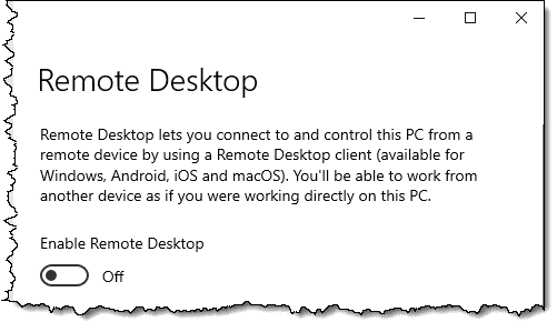 Windows 7 Remote Desktop Connection Has Stopped Working Enable Remote