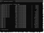 Tasklist filtered to edge.