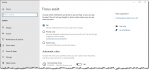Focus assist in Windows 10
