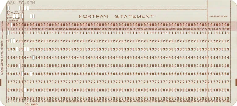 askleo.com on a punch card askleo.com on a punch card