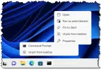 The second right-click menu.