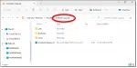 Renamed Word document opened as a zip file.