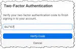 1Password 2FA request.