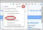 Exporting Favorites in Edge