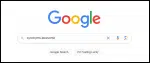 Synonym search.