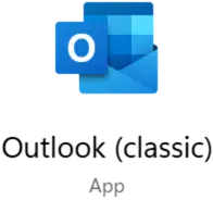 Outlook (classic) icon.