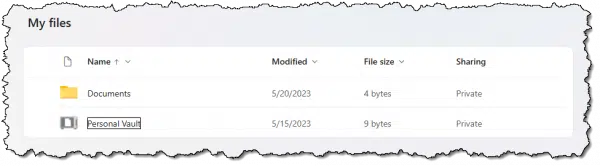 My Files at OneDrive.com
