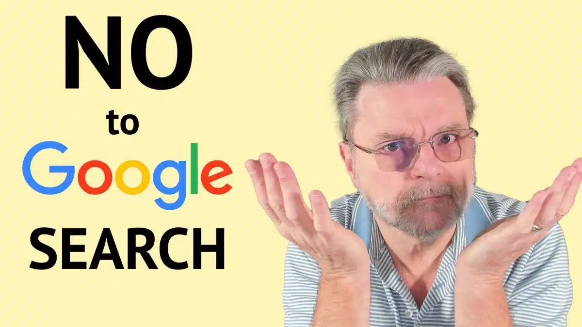 No, to Google Search.