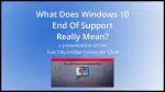 What Does Windows 10 End of Support Really Mean?