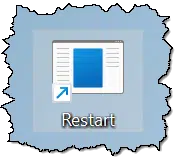 Restart shortcut.