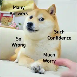 Doge has opinions.